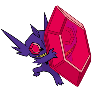 Mega Sableye – #302 - Darkness Pokémon - veekun