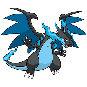 Scientific Pokédex — Why is Mega Charizard flames are blue?