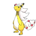 PokéPixel Vzla - Mega Ampharos #181 Light Pokémon Excess energy from Mega  Evolution stimulates its genes, and the wool it had lost grows in again.  Height: 4'7 (1.40 m) Weight: 135.58 lbs (