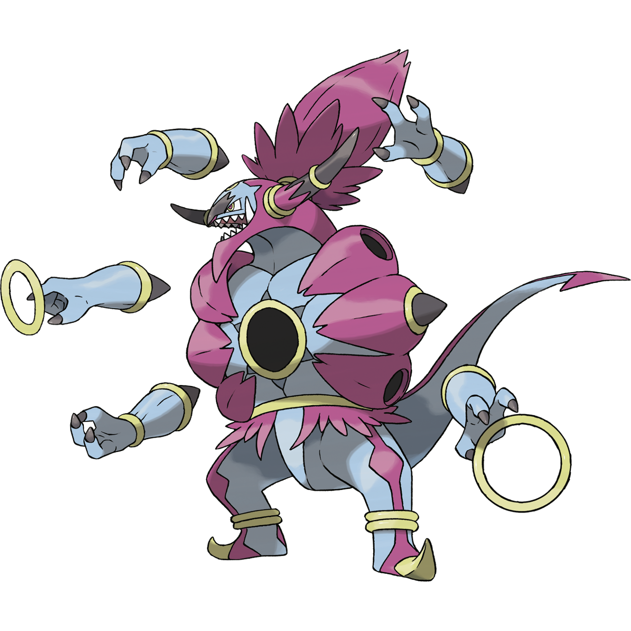 Hoopa Unbound flavor – Pokémon #720 - veekun