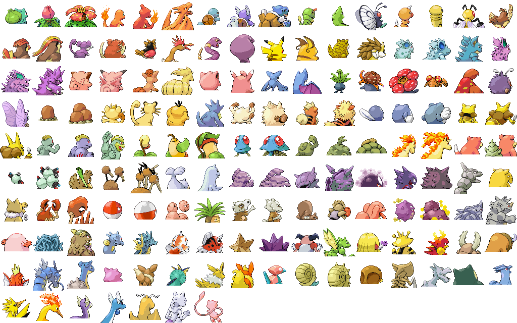 Pokémon FireRed/LeafGreen - Kanto Pokédex