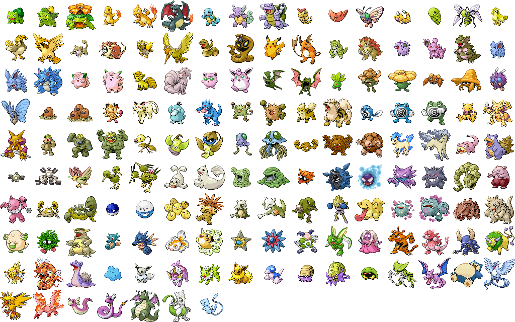 Galería de sprites de Mew, Base de datos Pokémon in 2023