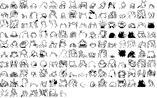 Pokemon Black and White Pokedex Flashcards