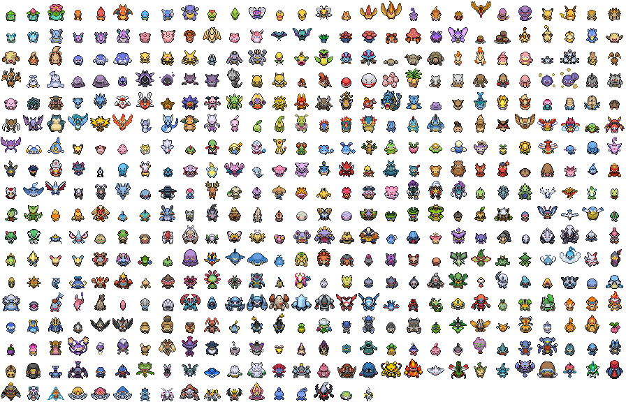 Pokemon Go - Galeria de Imagens  Pokemon sprites, Pokemon, Como