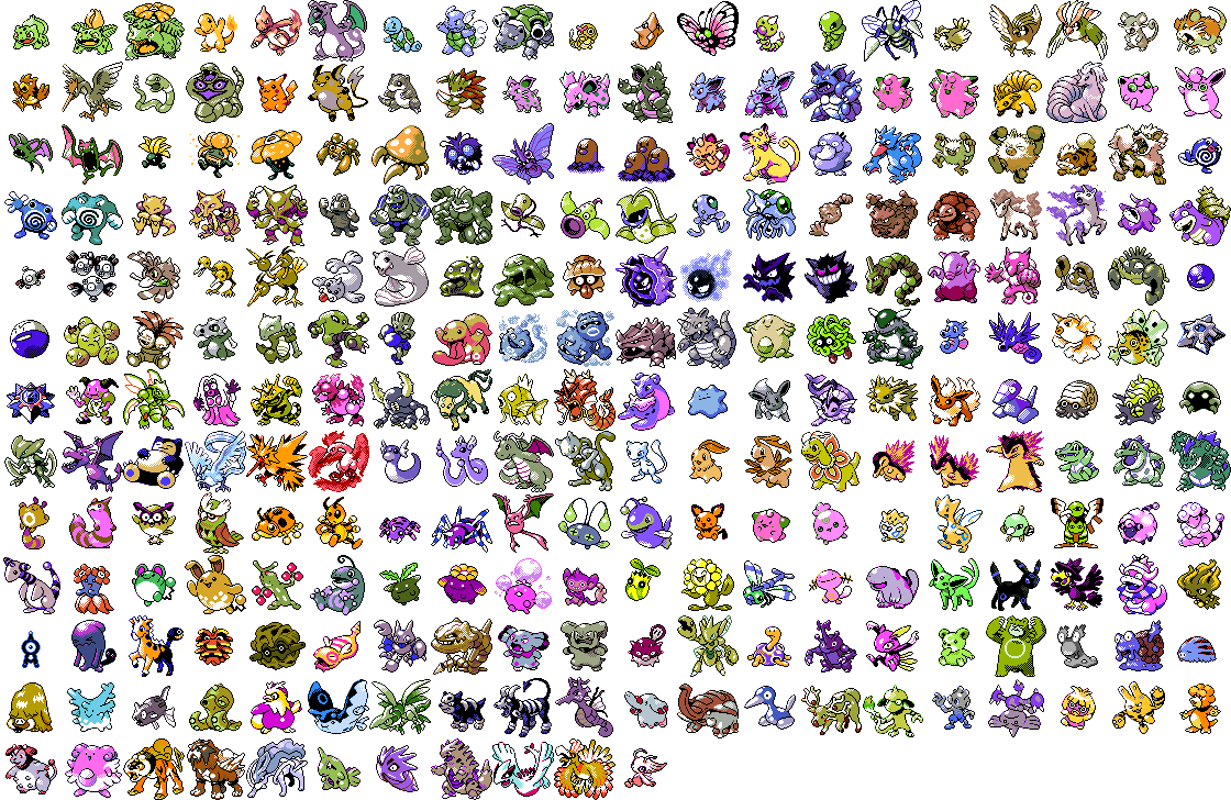 silver pokemon sprite