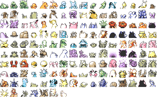 pokemon yellow character sprite